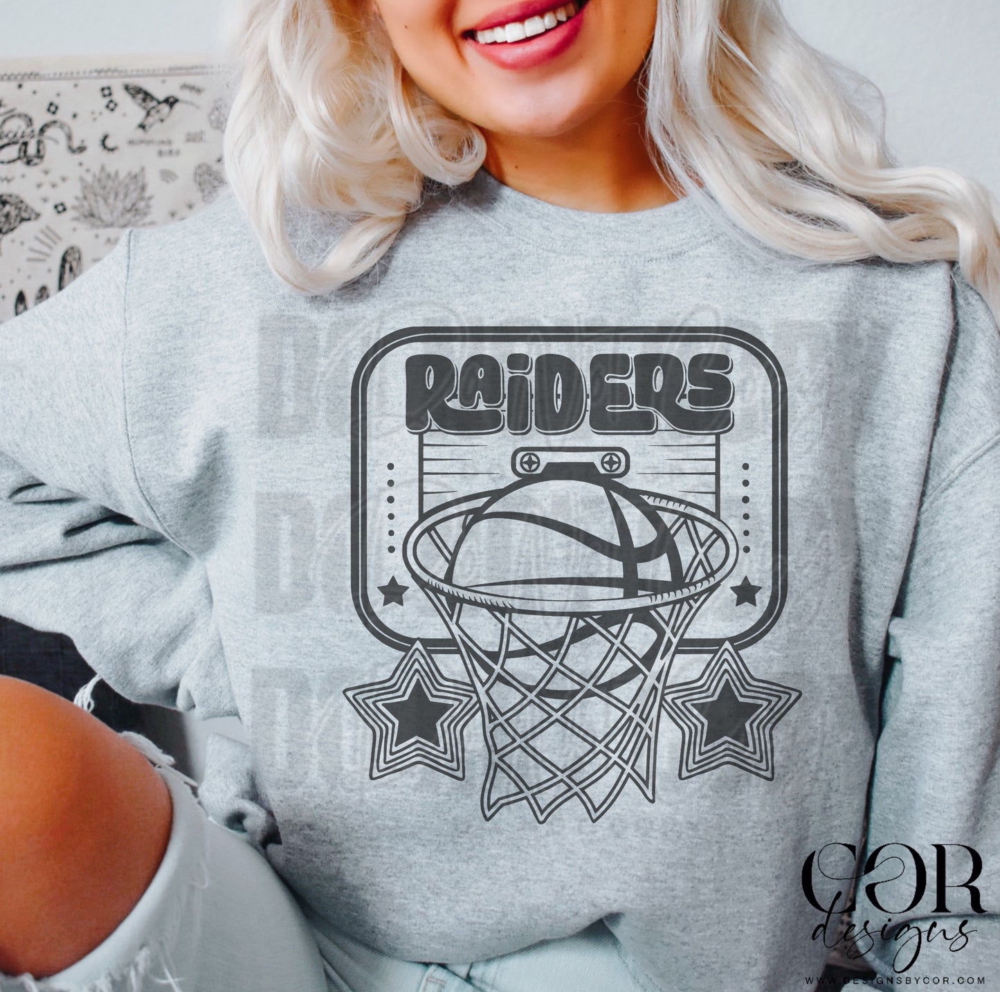 Raiders Basketball Goal