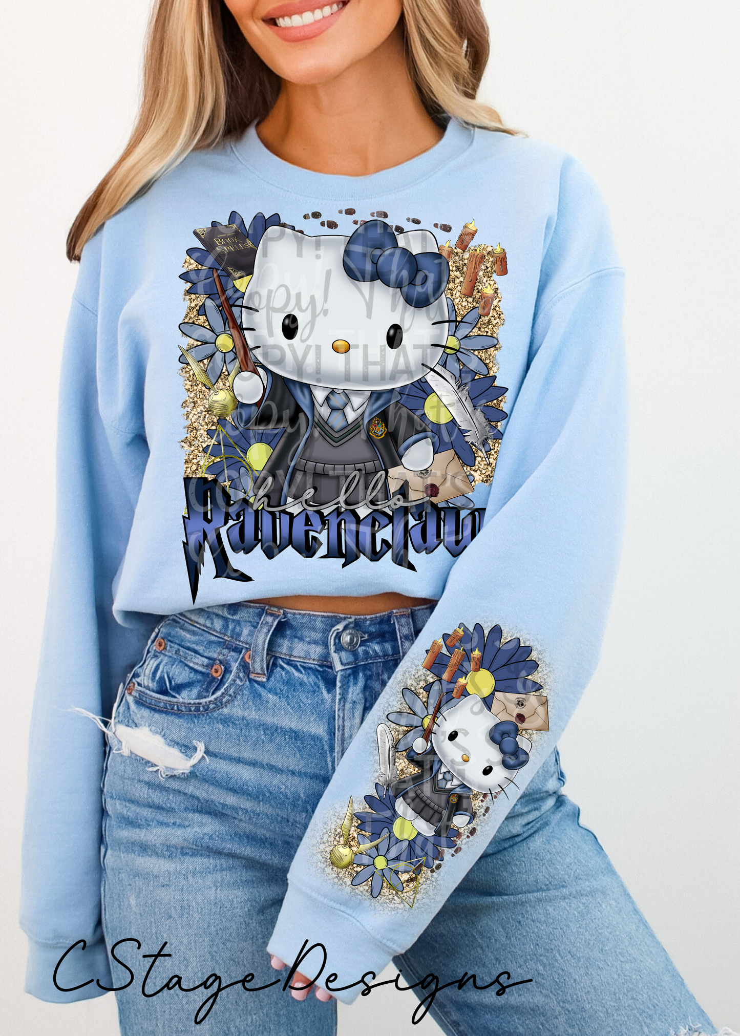 Ravenclaw Hello Kitty Sleeve