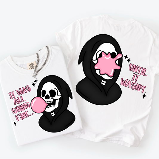 It was all going fine...(back)