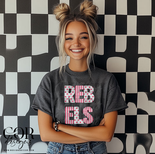 Rebels Heart Letters