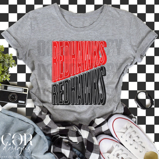 Redhawks (red/black)