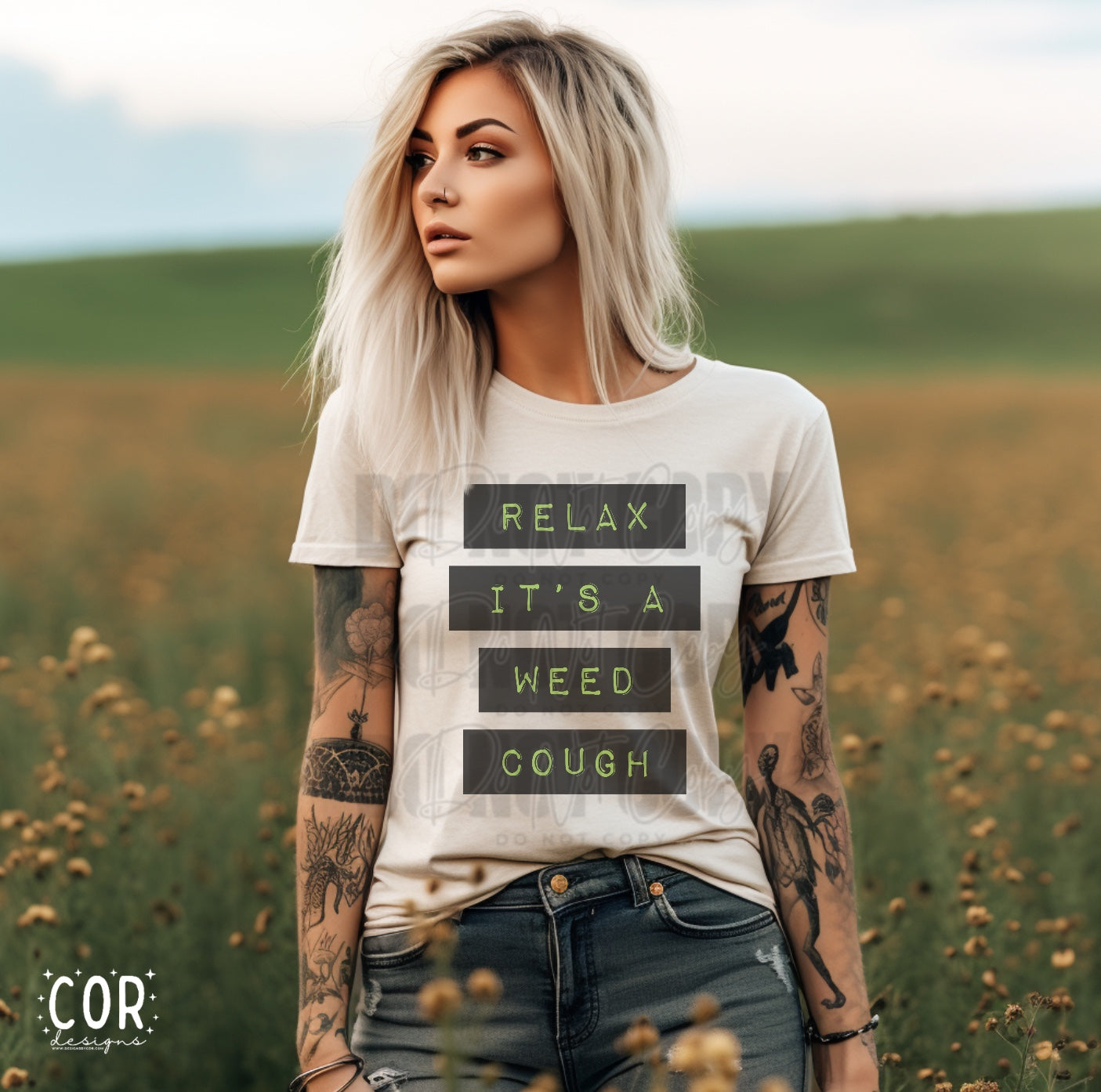 Relax Its A Weed Cough