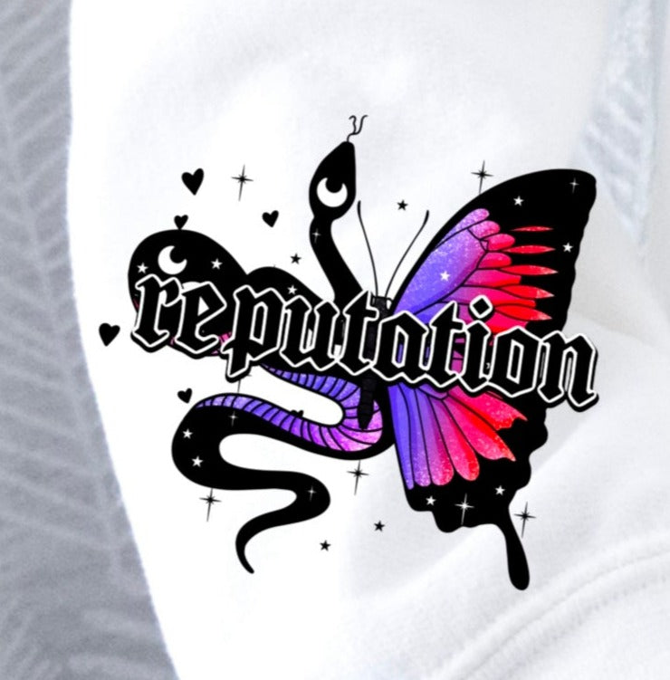 Reputation Snake/Butterfly SLEEVE - DTF Transfer