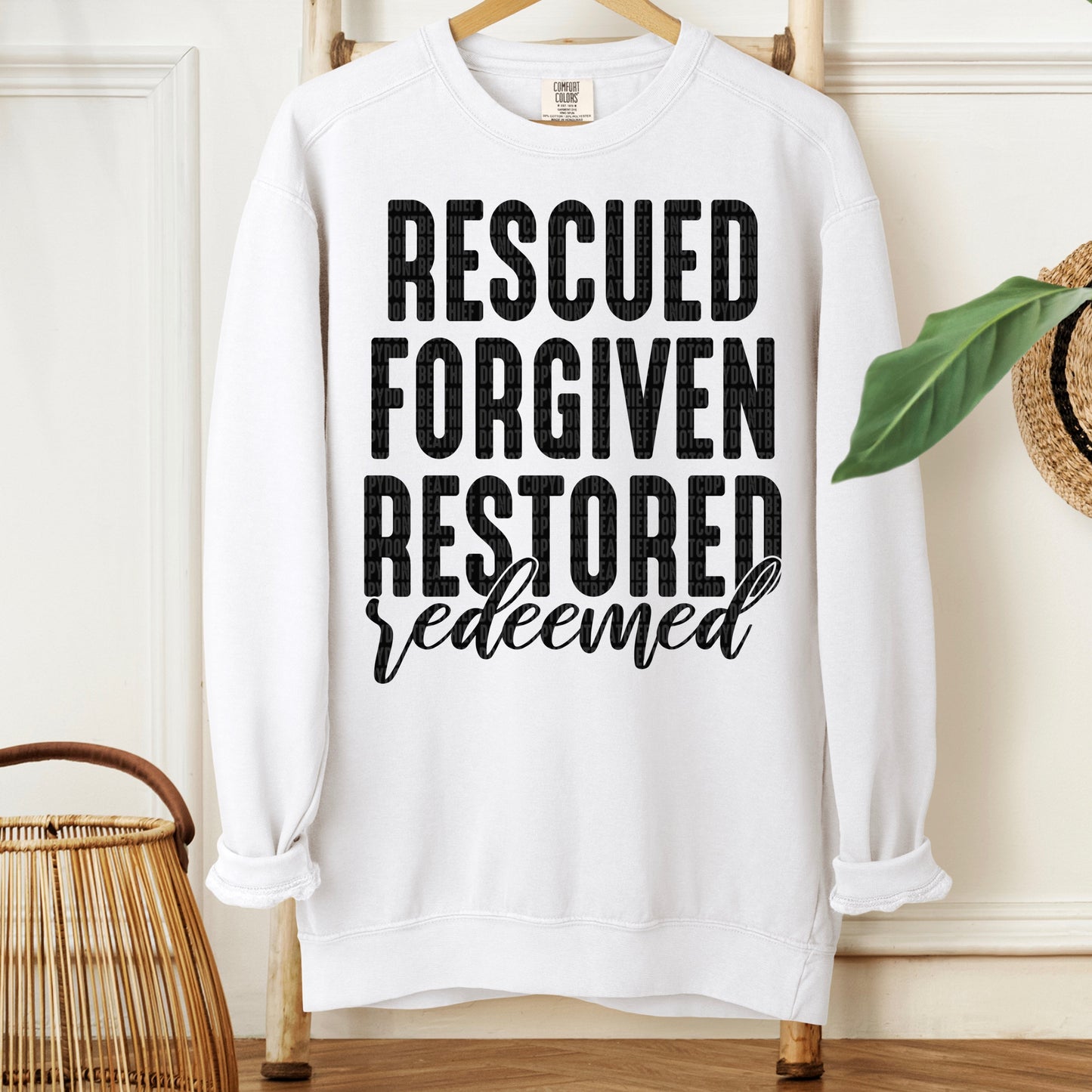 RESCUED FORGIVEN RESTORED