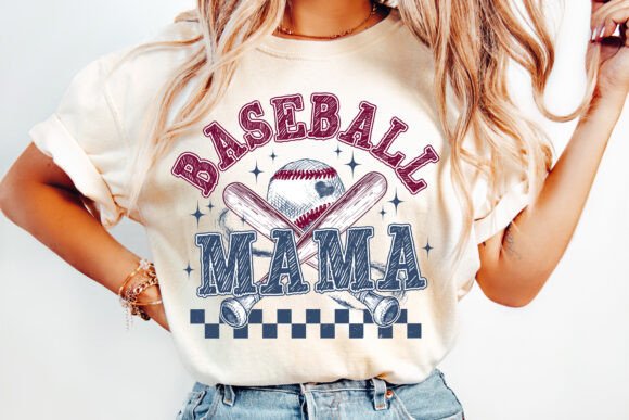 Baseball Mama Drawn