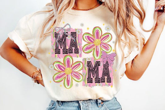 Retro Mama Flowers