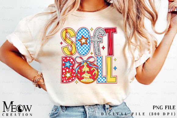 Retro Softball Coquette