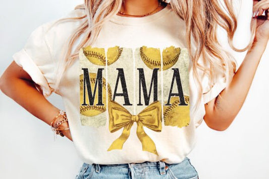 Mama Softball Vintage