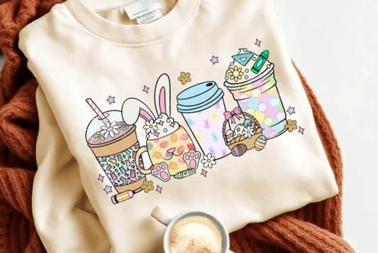 Easter Coffee Designs