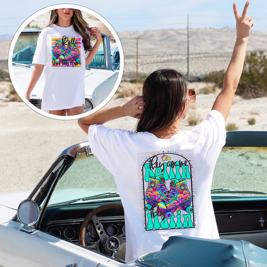 Rollin' Past Haters FRONT- DTF Transfer