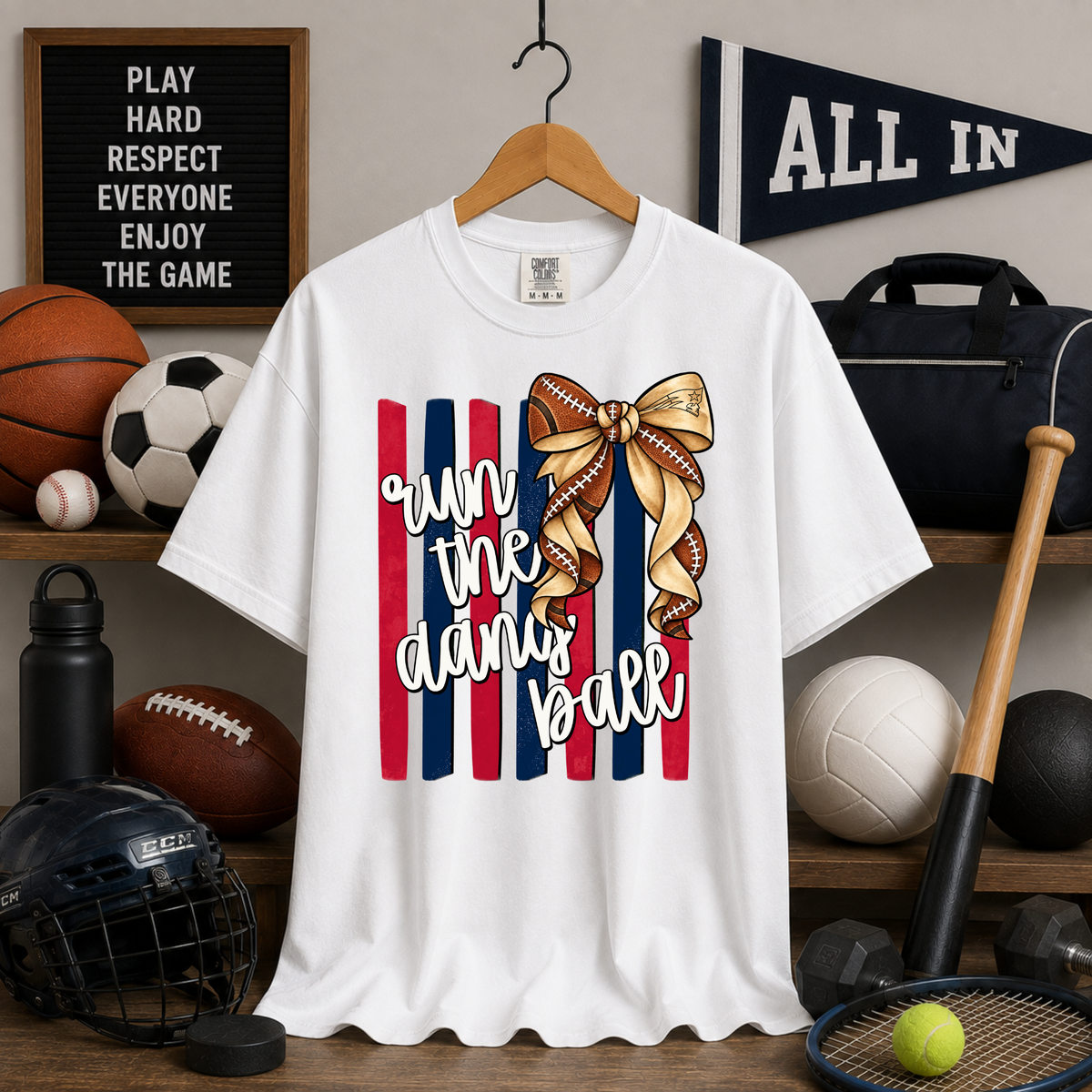 Run The Dang Ball - Patriots