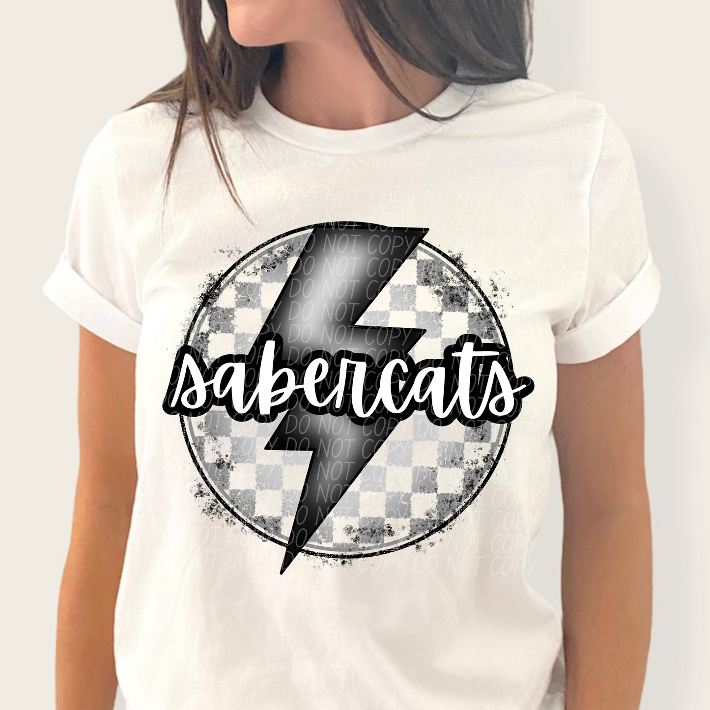 Sabercats Checkered Bolt