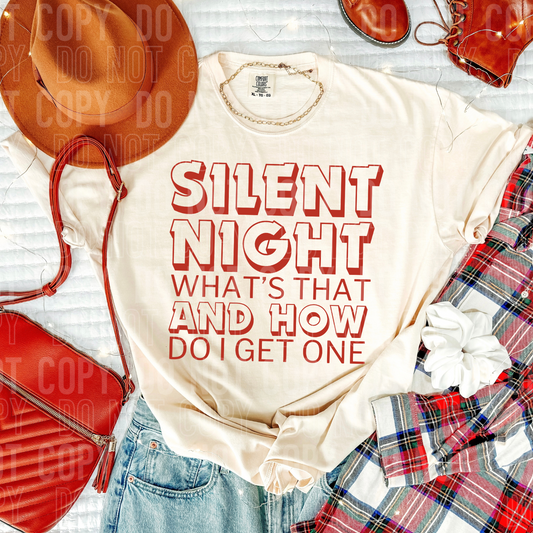 Silent night what's that and how do I get one