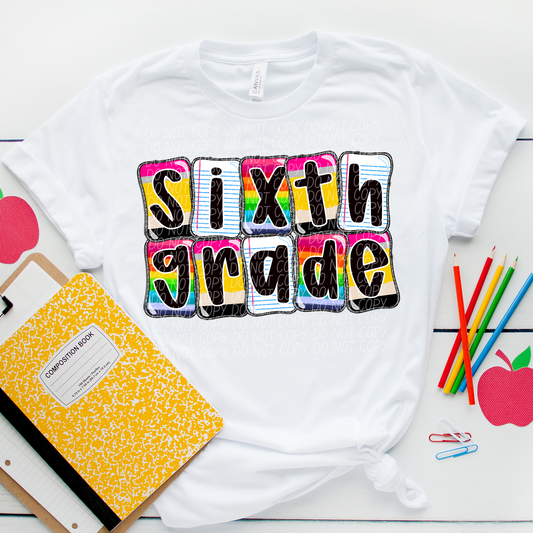 Sixth grade (school daze)