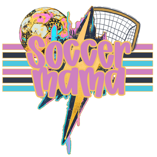 Soccer Mama w/Ball & Net (geode)