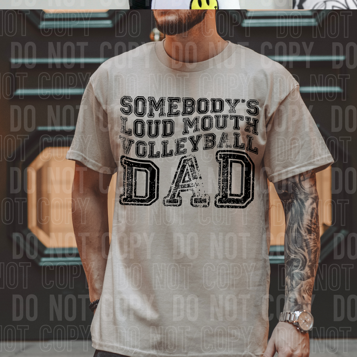 Somebody's loud mouth volleyball dad