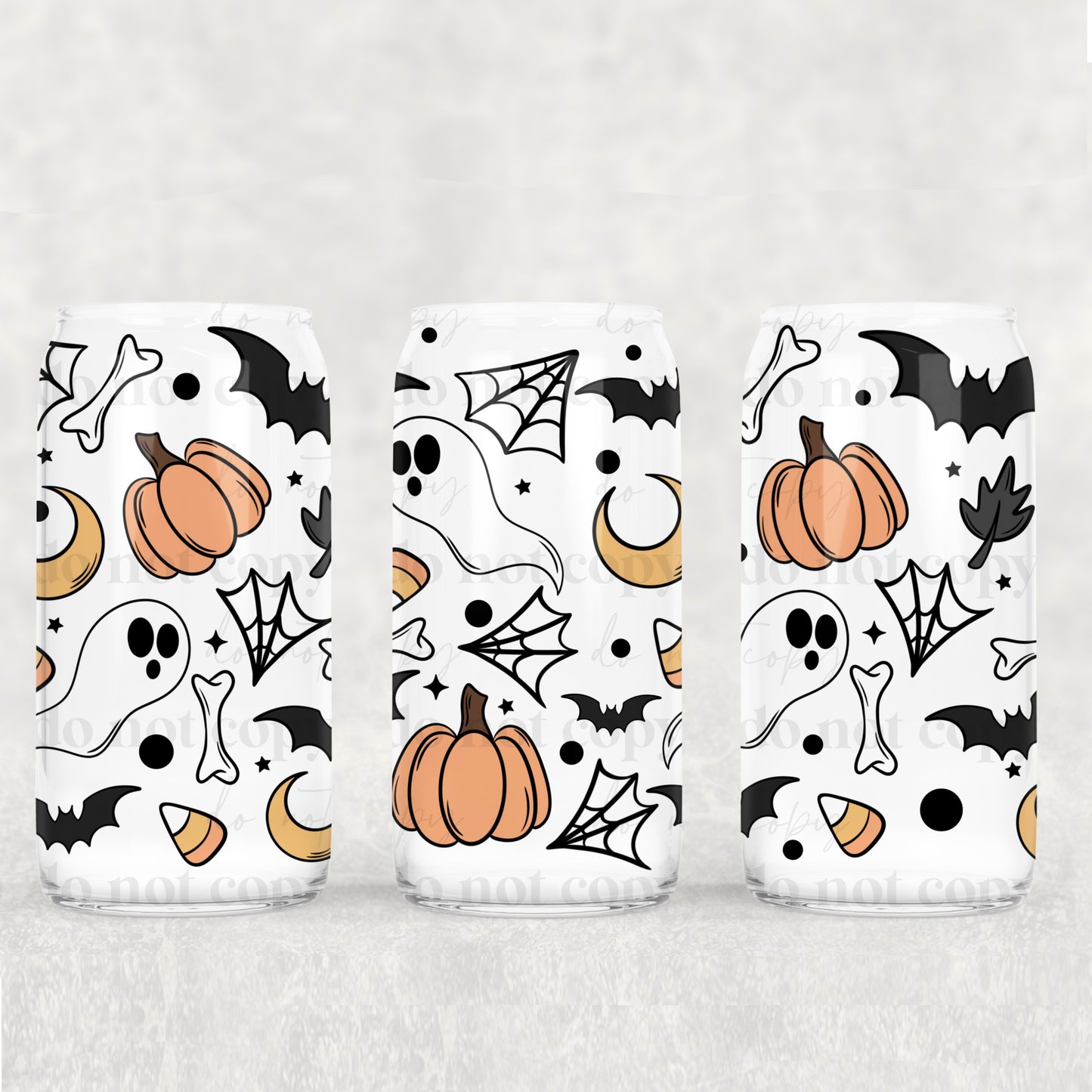 Spooky Doodles - UV Libby Wrap