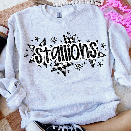 Stallions (checkered stars)