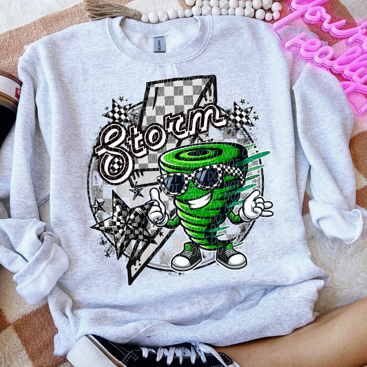 Storm Checkered Lightning Bolt