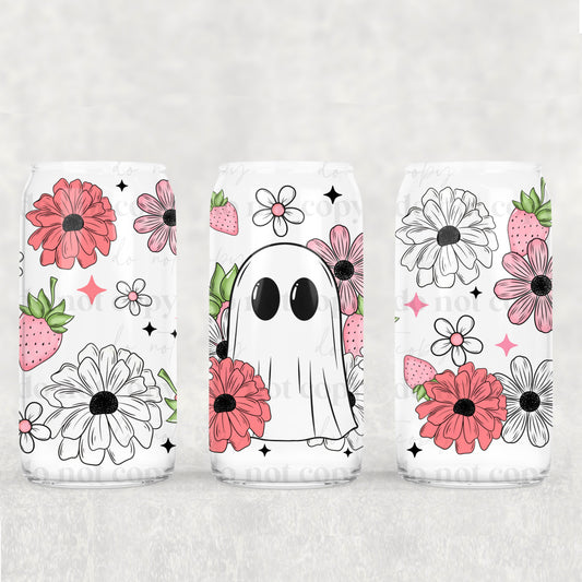 Strawberry Ghost - UV Libby Wrap