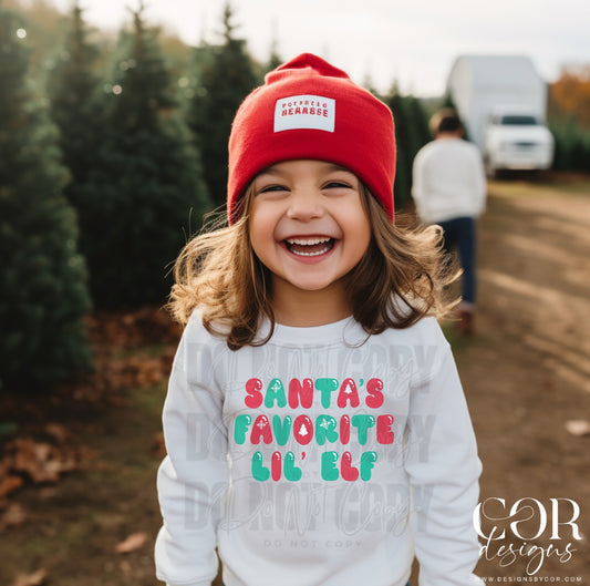Santa's favorite lil' elf