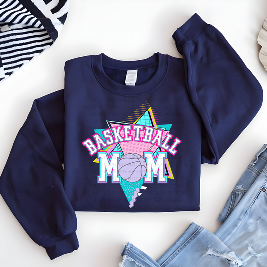 Retro Basketball Mom