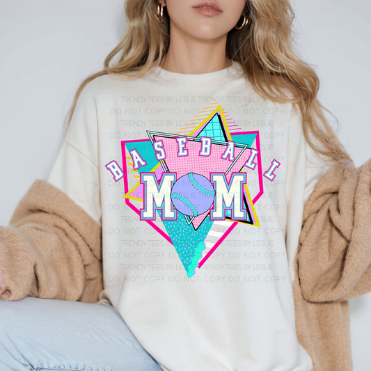 Retro Volleyball Mom