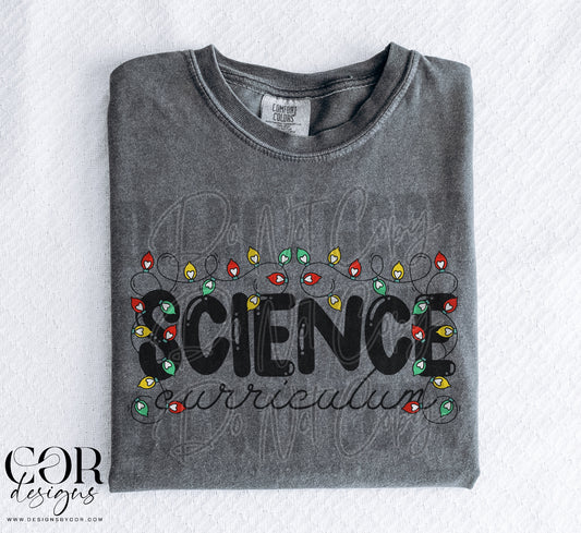 Science Curriculum (Christmas Lights)