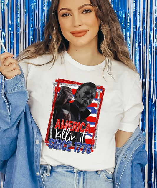 Michael Myers America Killin' It Since 1776