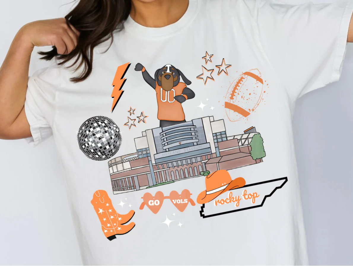 Tennessee stadium collage