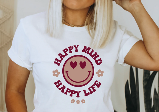 Happy mind happy life