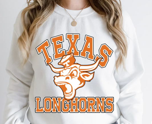 Texas Longhorns, with mascot
