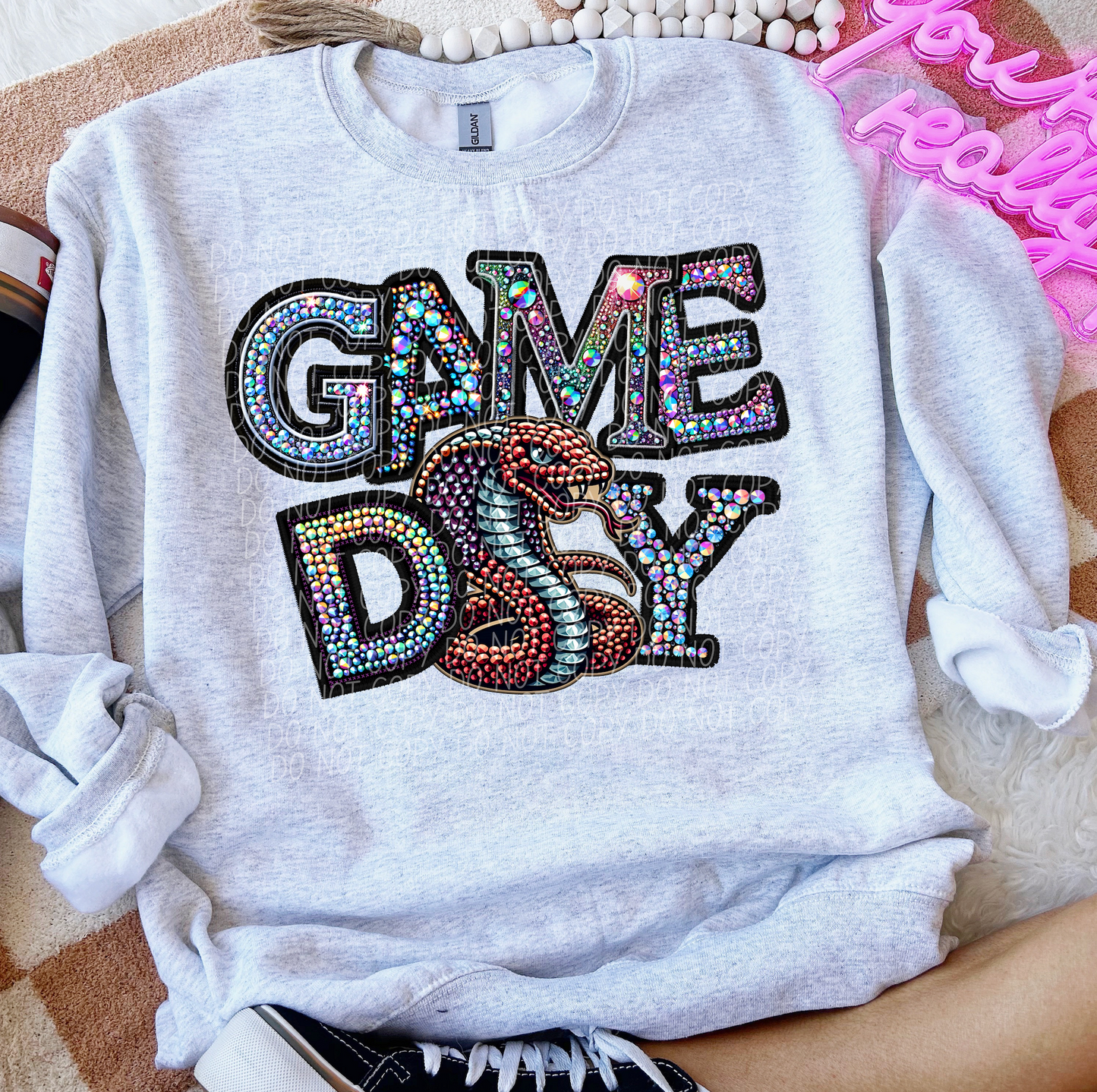 Rhinestone Game Day Cobras