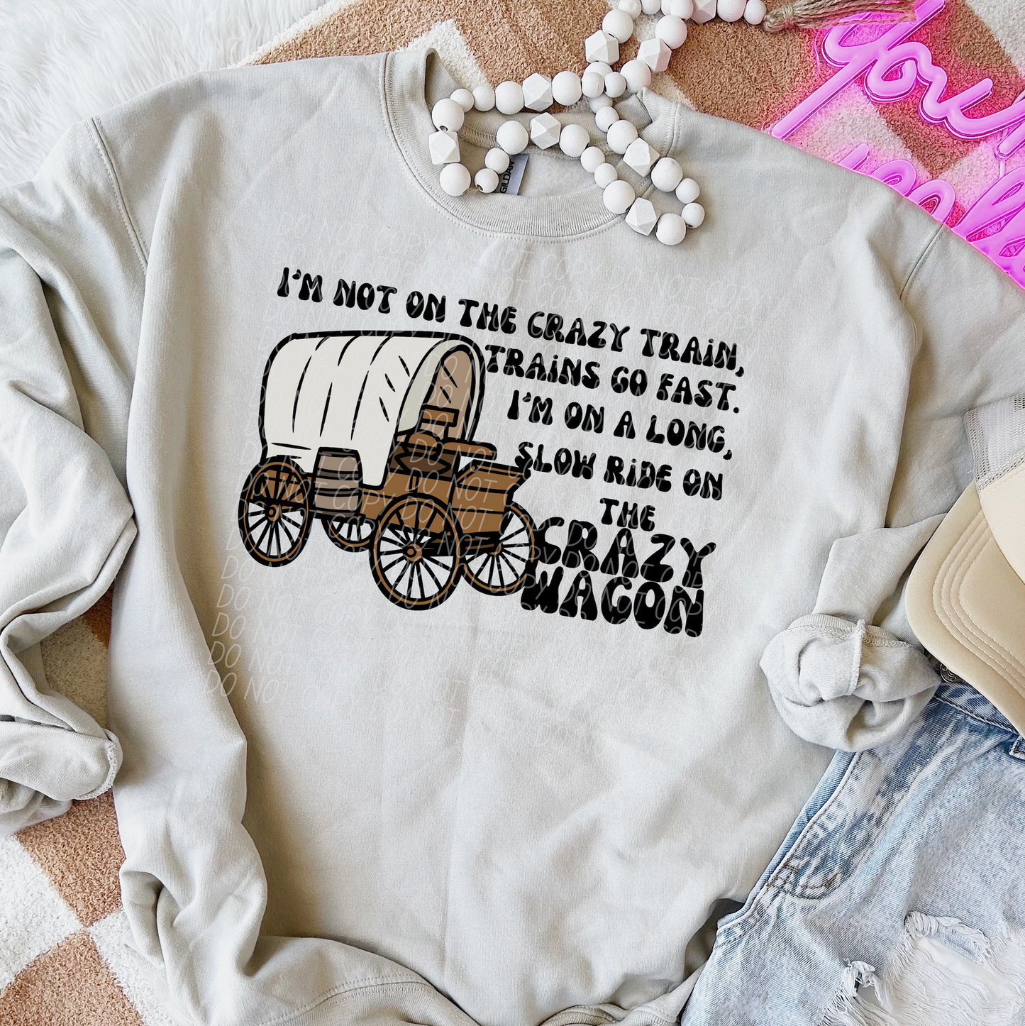I'm Not On The Crazy Train, I'm On A Long Slow Ride On The Crazy Wagon