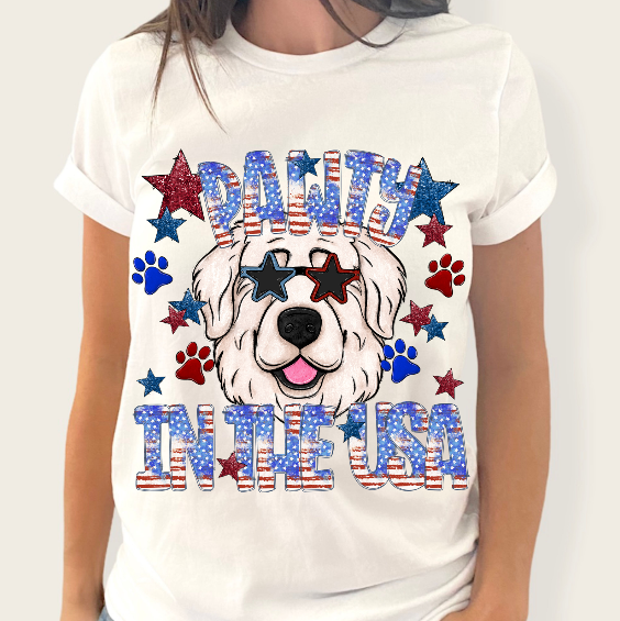 Pawty in the USA (Great Pyrenees)