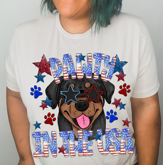 Pawty in the USA (Rottweiler)