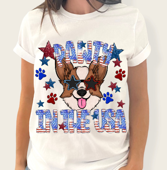 Pawty in the USA (Corgi)