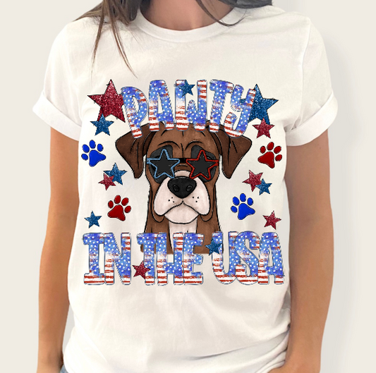 Pawty in the USA (Boxer)