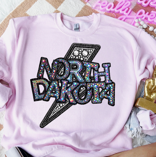 North Dakota (Rhinestone)