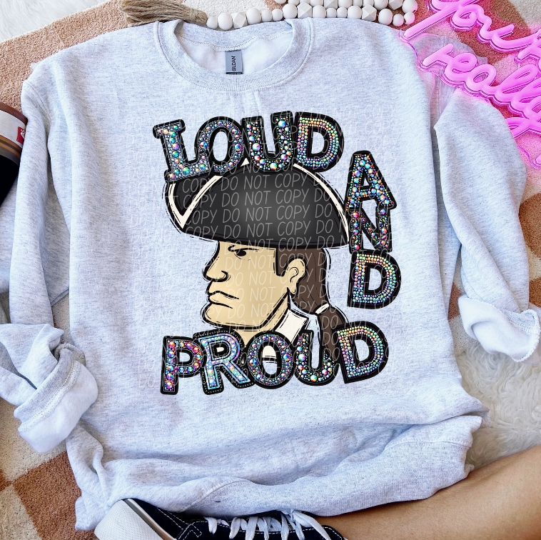 Loud and Proud Minutemen (Rhinestones)