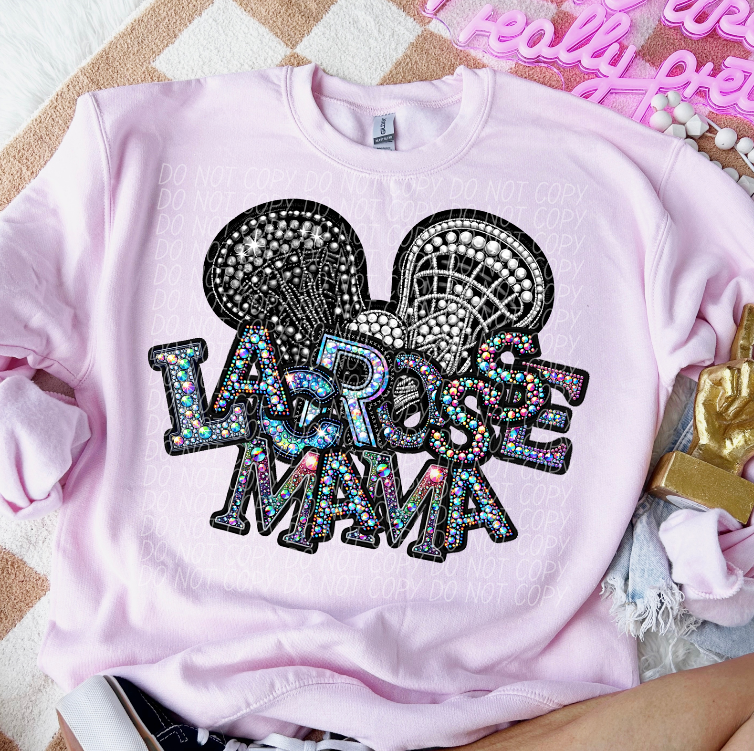 Lacrosse Mama (Rhinestones)