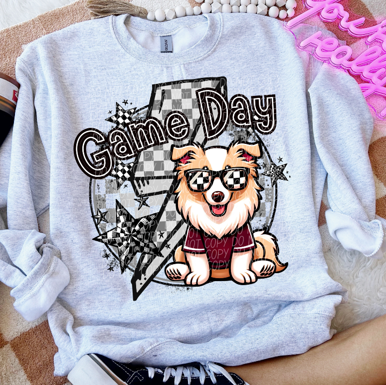 Game Day Puppy (Checkered)