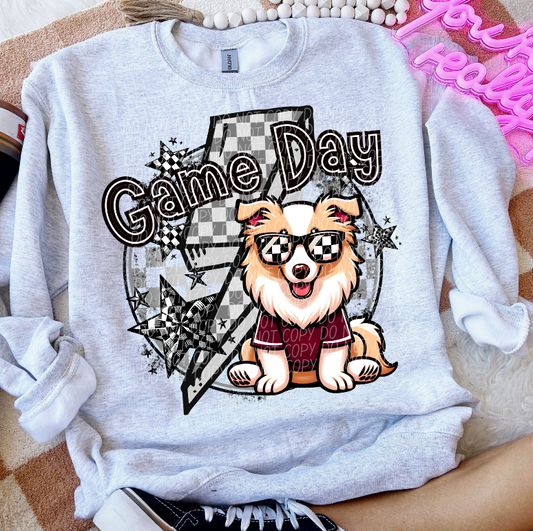 Game Day Puppy (Checkered)