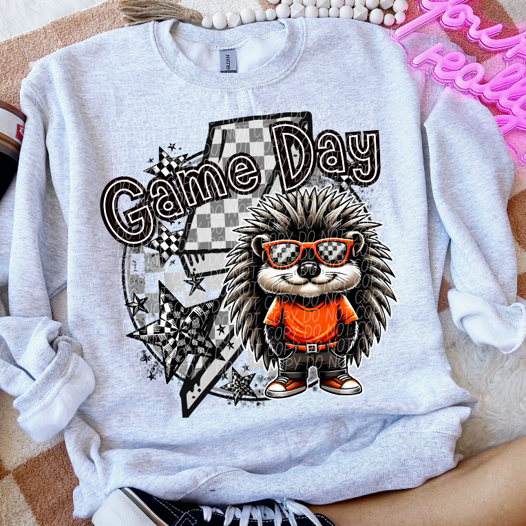 Game Day Hedgehogs (Checkered)