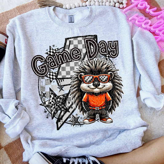 Game Day Hedgehogs (Checkered)