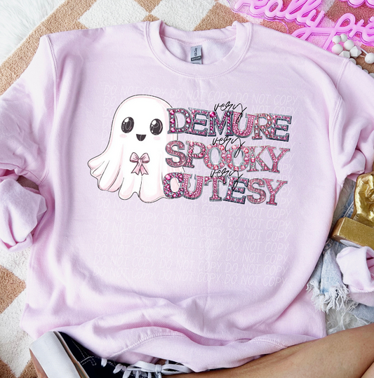 Very Demure, Very Spooky, Very Cutesy Ghost