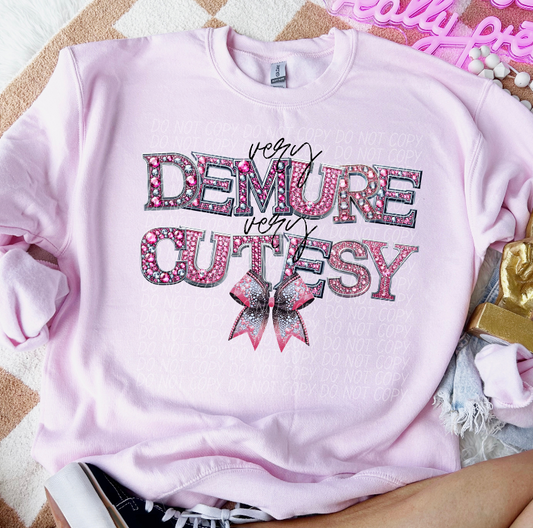 Very Demure Very Cutesy