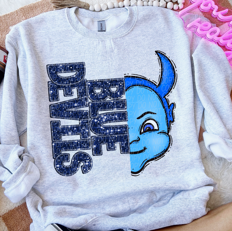 Blue Devils (rhinestones)