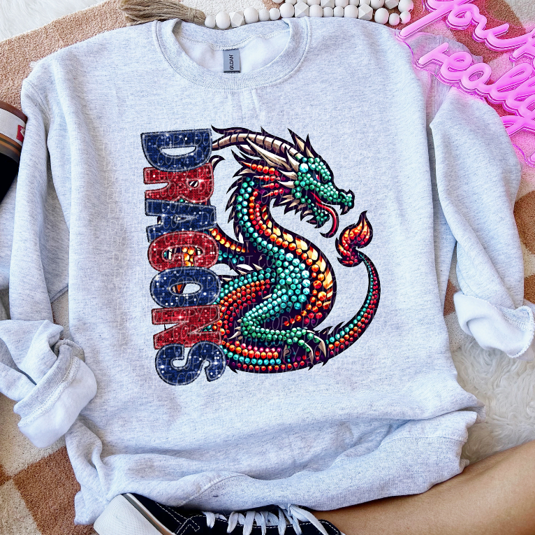 Dragons (rhinestones)