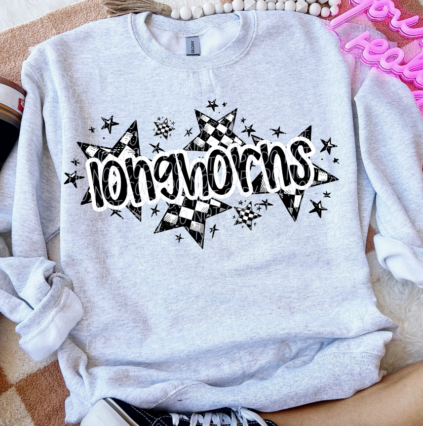 Longhorns (checkered stars)